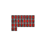 Pitbord Zwart met 36 nummers set
