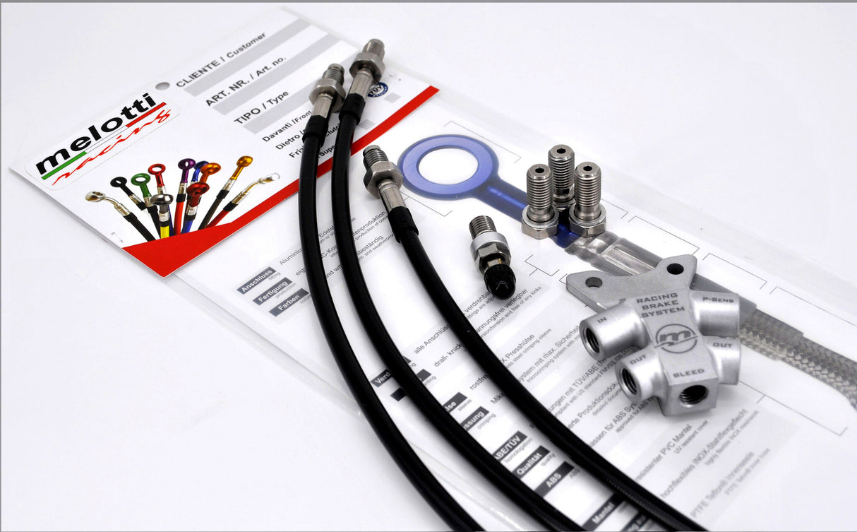 Yamaha R6 17-21 OEM / HOSES FOR BRAKING SYSTEM - OEM MASTER CYL.