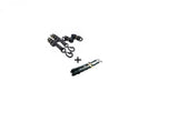 Set van 4 spanbanden met Zwart ratelspanner