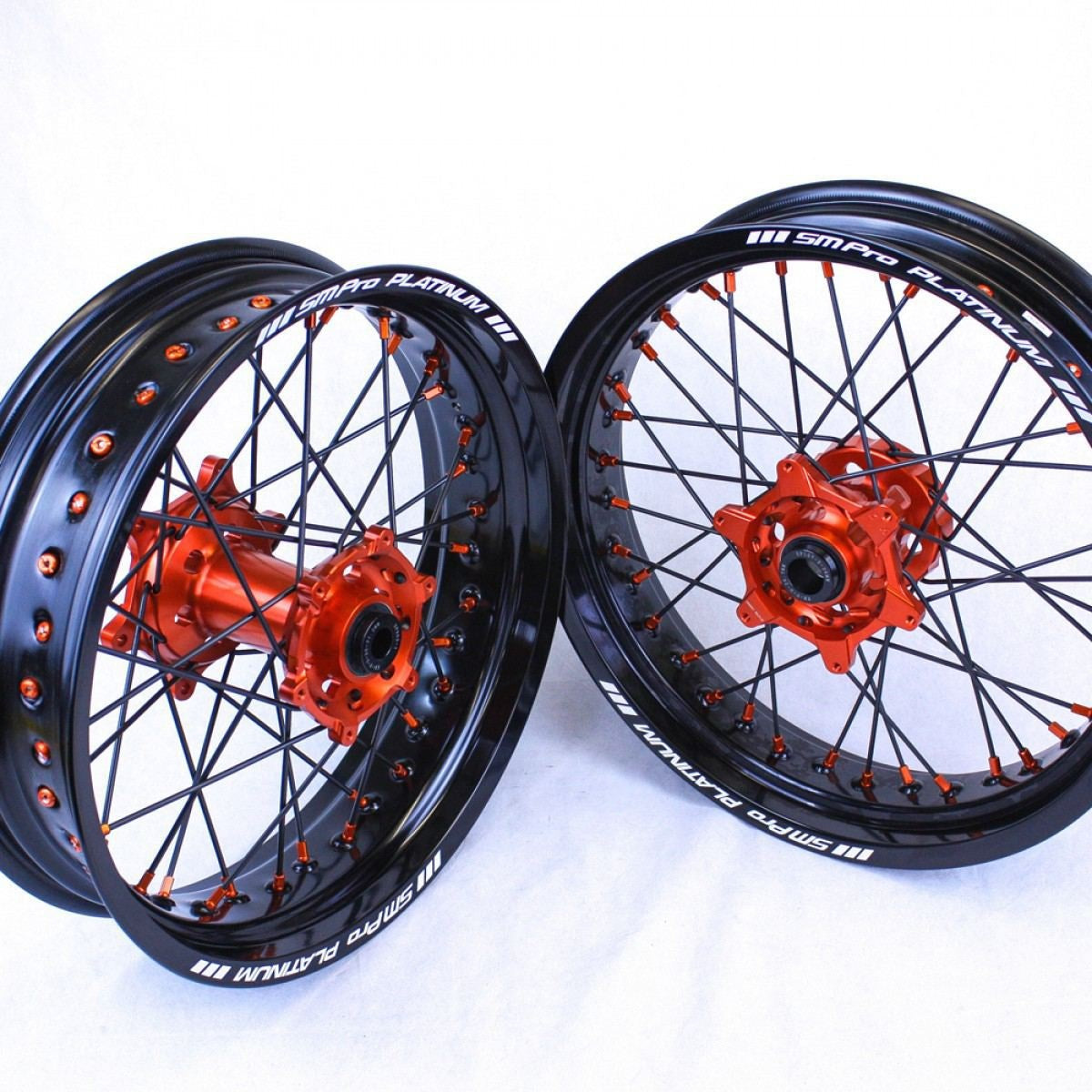 Supermoto wielen KTM modellen Oranje naaf