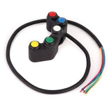 5 Weg Handlebar Switch Stuurschakelaar Zwart